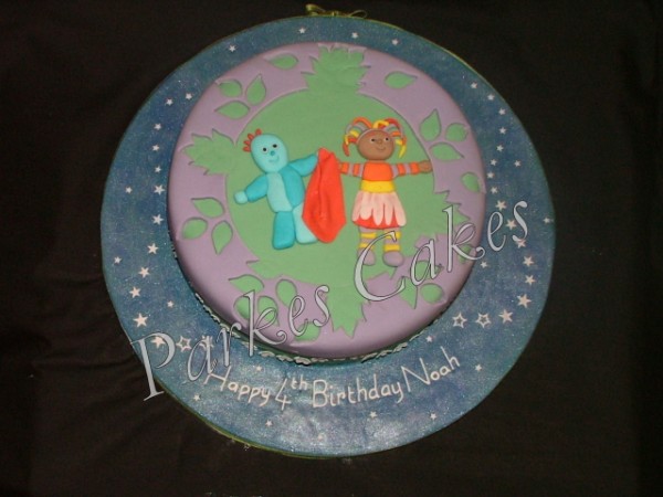 in the night garden birthday cake